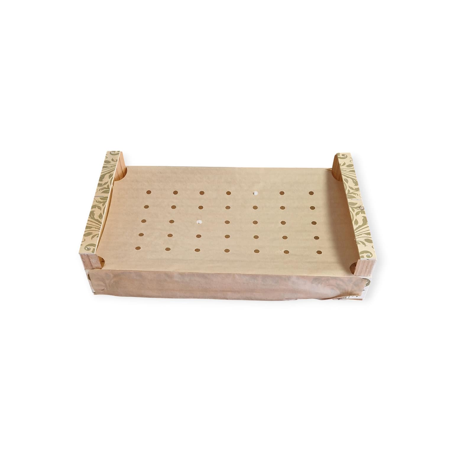 Complexes papier kraft pour cagettes de légumes et fruits (47×45 cm )