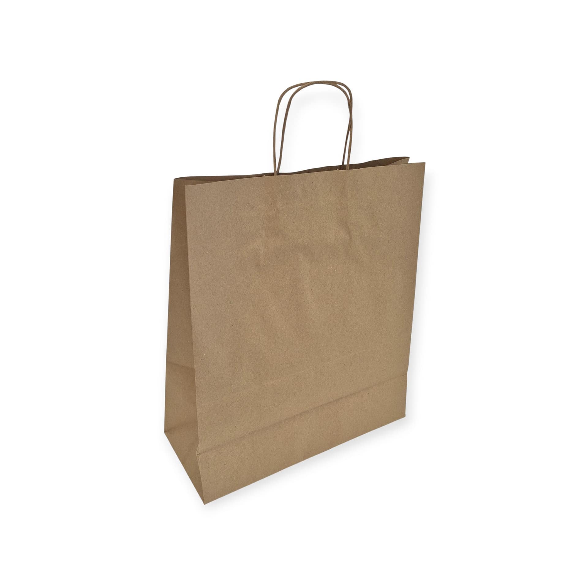 sacs kraft poignées torsadées
