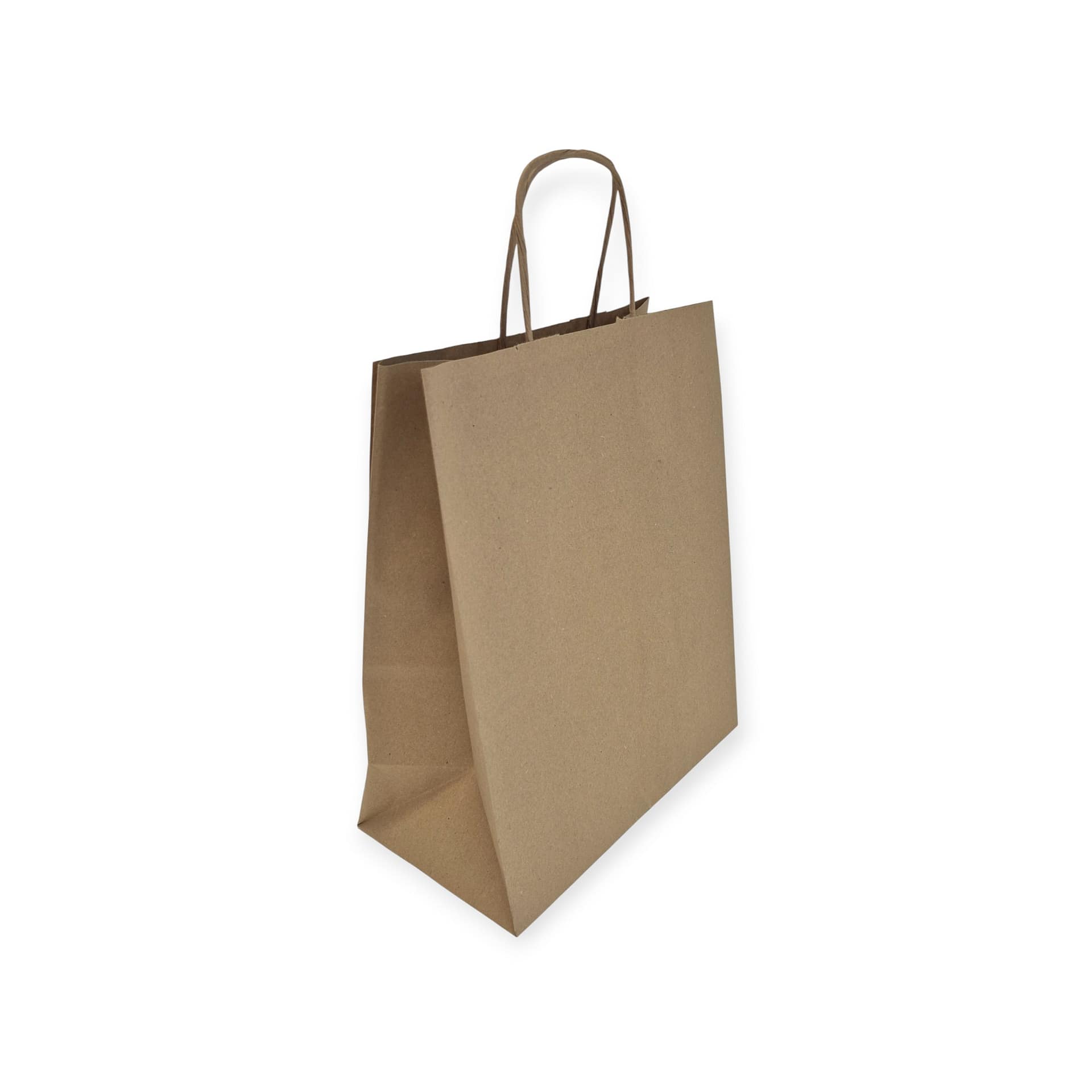 Petits sacs kraft poignées torsadées