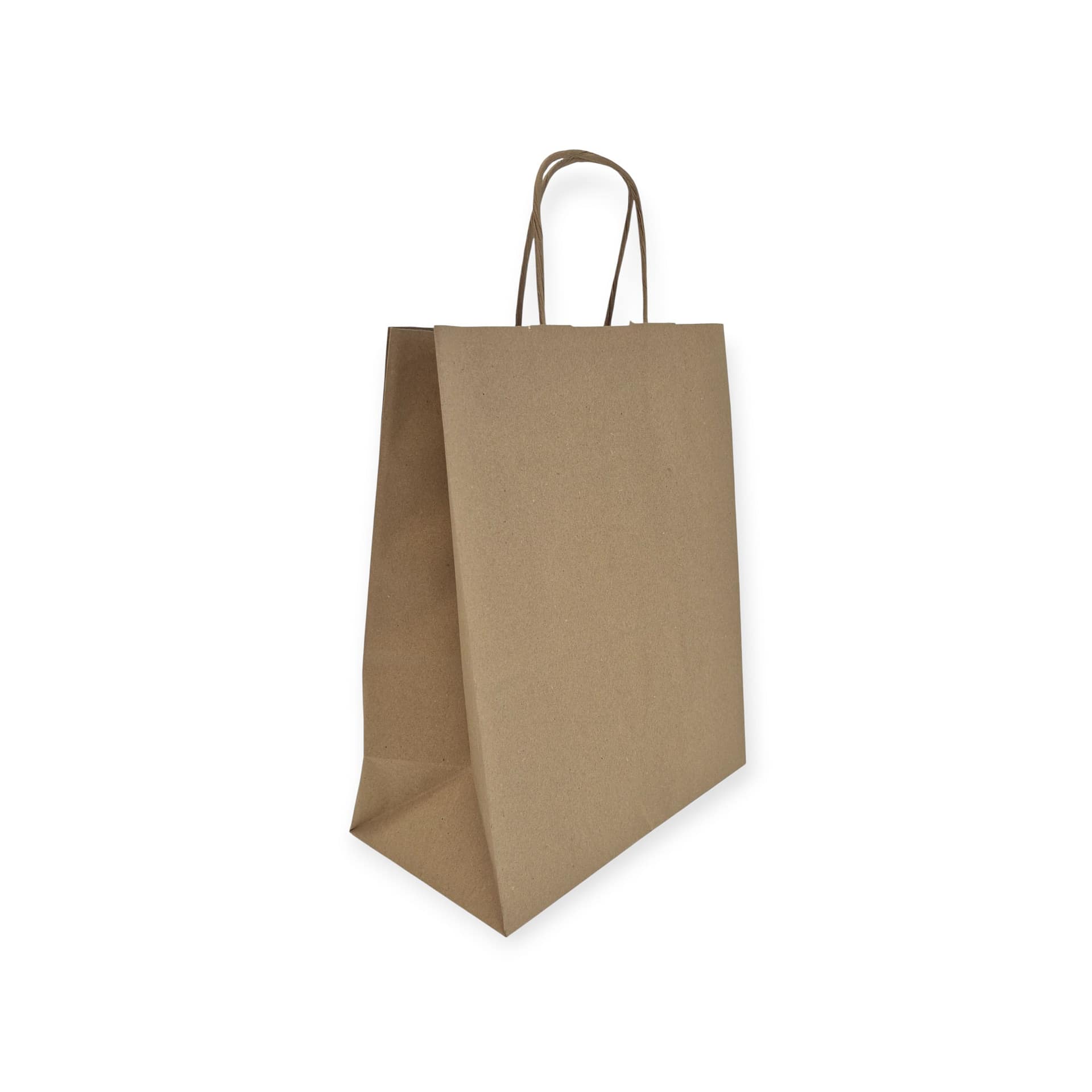 Mini sacs kraft avec poignées torsadées